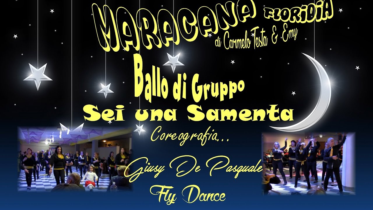 Sei Una Samenta (Coreo di Giusy De Pasquale Fly Dance) al Maracanà di Carmelo Testa YouTube Sei Una Samenta (Coreo di Giusy De Pasquale Fly Dance) al Maracanà di Carmelo Testa YouTube