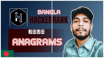 HackerRank java anagrams | bangla | problem solving | the cracker