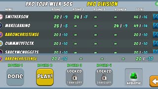 Pro Tour Week 506, Round 2. Disc Golf Valley