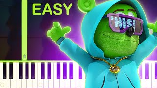 U Cant Touch This Gummy Bear - Easy Piano Tutorial Resimi