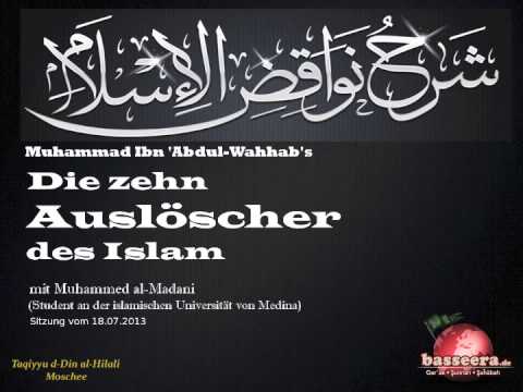 Muhammed al-Madani - Die zehn Auslöscher des Islam (7-10)