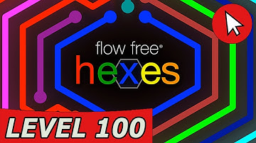 Flow Free Hexes Interval Pack Level 100 Solution (Android/IOS)