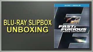 Fast & Furious: 7-Movie Collection Blu-ray Slipbox Unboxing