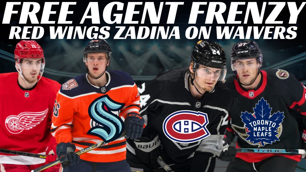 NHL Free Agent Frenzy Habs, Leafs & Kraken Signings & Zadina on