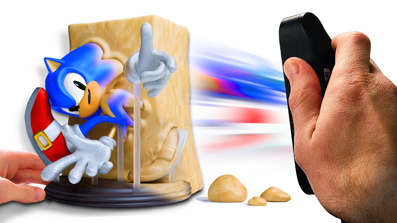 How to Project Any 3D Model into Clay