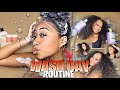 WIG REMOVAL WASH DAY ROUTINE!🧖🏽‍♀️🧼