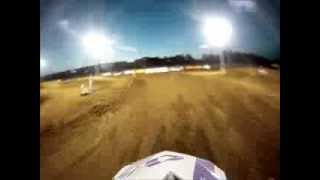 Mini quad racer brakes axle while racing the Hot Summer Nights SX Series 10-5-13 screenshot 5