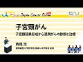 子宮頸がん：子宮頸部異形成から浸潤がんの診断と治療