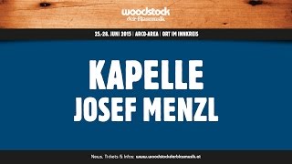 DAS BEWEGT(BILD) 13 - KAPELLE JOSEF MENZL - Woodstock der Blasmusik 2015