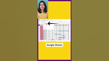 Smart Spreadsheets Tip! #shorts #googlesheets #excel || Vibha Puri