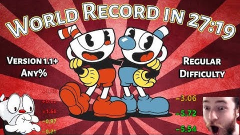 Cuphead Former World Record Speedrun in 27:19.23 | Any% - V1.1.5 - Regular Difficulty