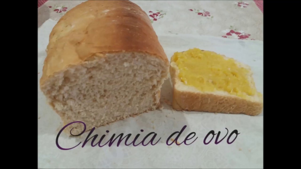 Chimia de ovo - O VERDADEIRO E FÁCIL DE FAZER - Receita de Oma - shimia 