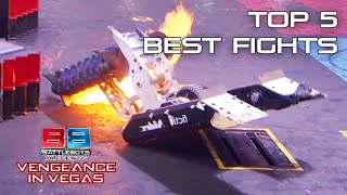 Top 5 Best Moments from Vengeance in Vegas | BattleBots