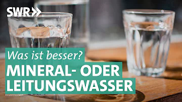 Ist Mineralwasser besser wie Leitungswasser?