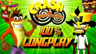 Crash Twinsanity - Complete 100% Walkthrough (All Gems/All Crystals) HD