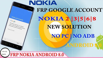 Bypass Nokia 2 TA-1029 FRP/Google Account On Android V7.1.1 To V8.1.0 Without Pc 2020