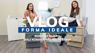 Forma Ideale Vlog - Komode Duero - Mali Komadi Velika Rešenja