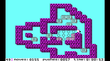 Soko-Ban MS-DOS Variant, Level 49