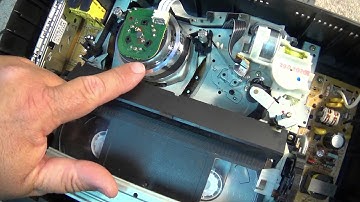 Panasonic VHS Tape Path Alignment