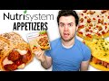 i ate Nutrisystem's WHOLE MENU Part 1 - APPETIZERS Taste Test & Review