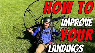 How to land a paramotor for beginners #paramotor #landing