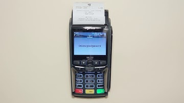 How to do a refund with Payment Terminal iWL250 GPRS