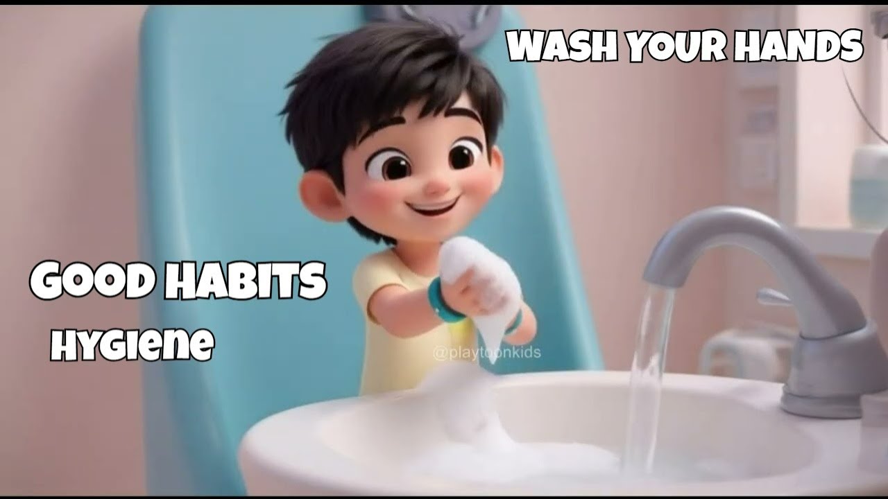 Good habits | WASH YOUR HANDS | Fun Handwashing Song for Kids | Clean Hands, Happy Kids! Hygiene