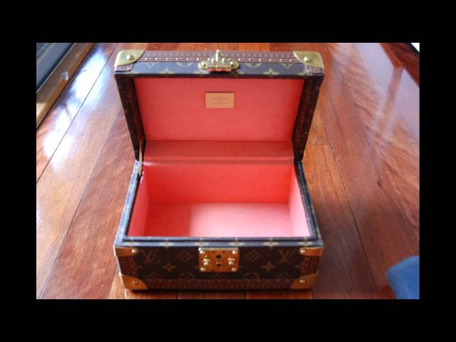 Louis Vuitton Coffret Tresor 24 Hard Case Mystery Box for Rich Ladies 