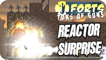 Forts Multiplayer 3v3 Gameplay Reactor Surprise
