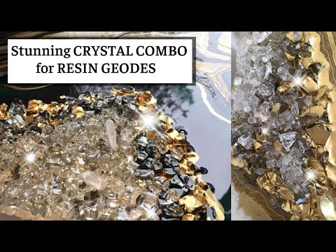 How I Create STUNNING Geode Crystals