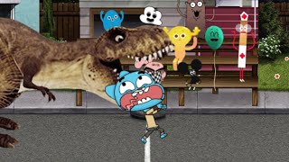 The Gumball Games - The Moment You Realize You're Not Gonna Win A Race Against A T-Rex (CN Games) screenshot 3
