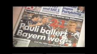 Weltpokalsiegerbesieger Sportclub Reportage über das 2:1 St. Pauli - Bayern München vom 6.2.2002