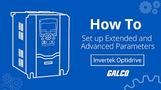 Invertek Optidrive - Setting Extended and Advanced Parameters