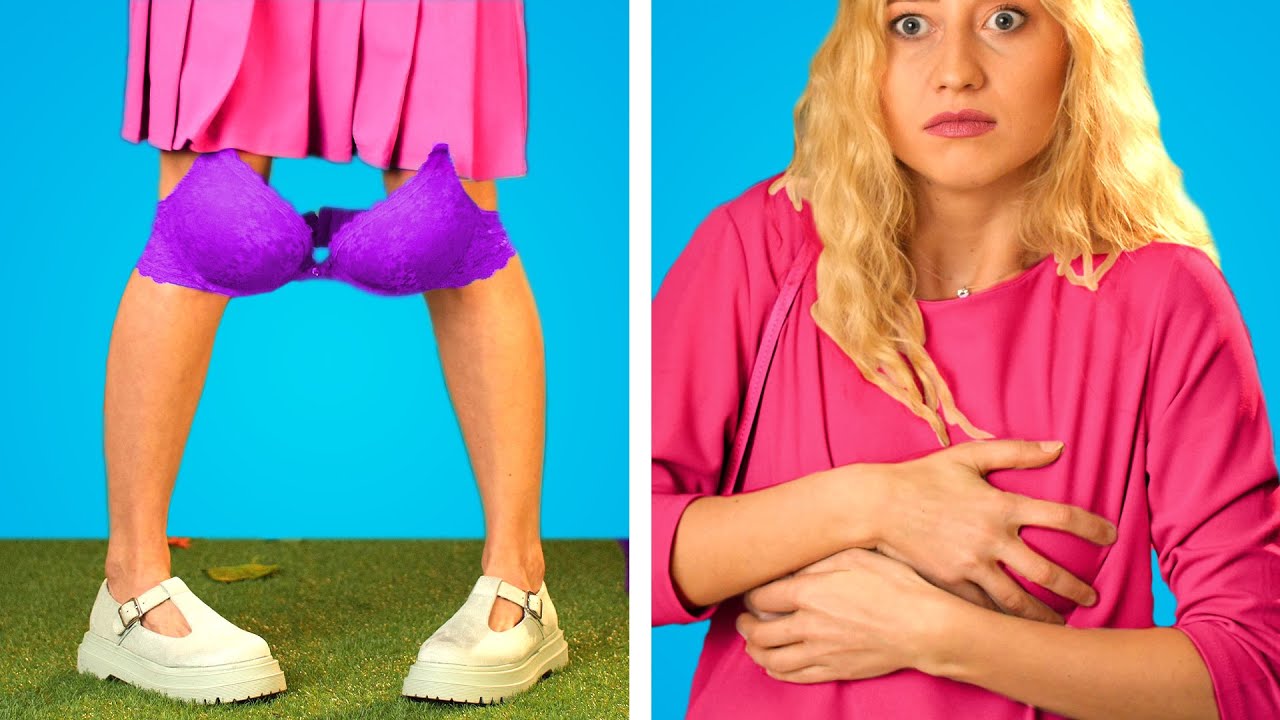 OH NOT AGAIN! Underwear HACKS 19 Lebensrettende BH Tricks und andere Hacks für Mädels