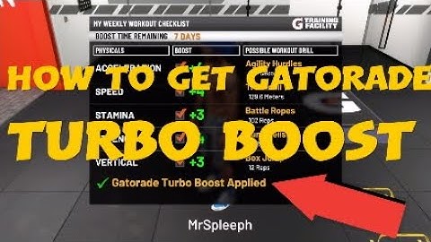 HOW TO GET GATORADE TURBO BOOST NBA 2K20 -  BEGINNERS TUTORIAL - EASIEST DRILLS - ALL BUILDS