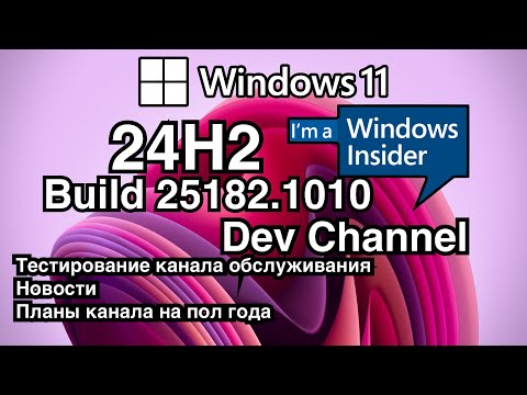 WINDOWS INSIDER / Windows 11 insider Build 25182.1010  24H2