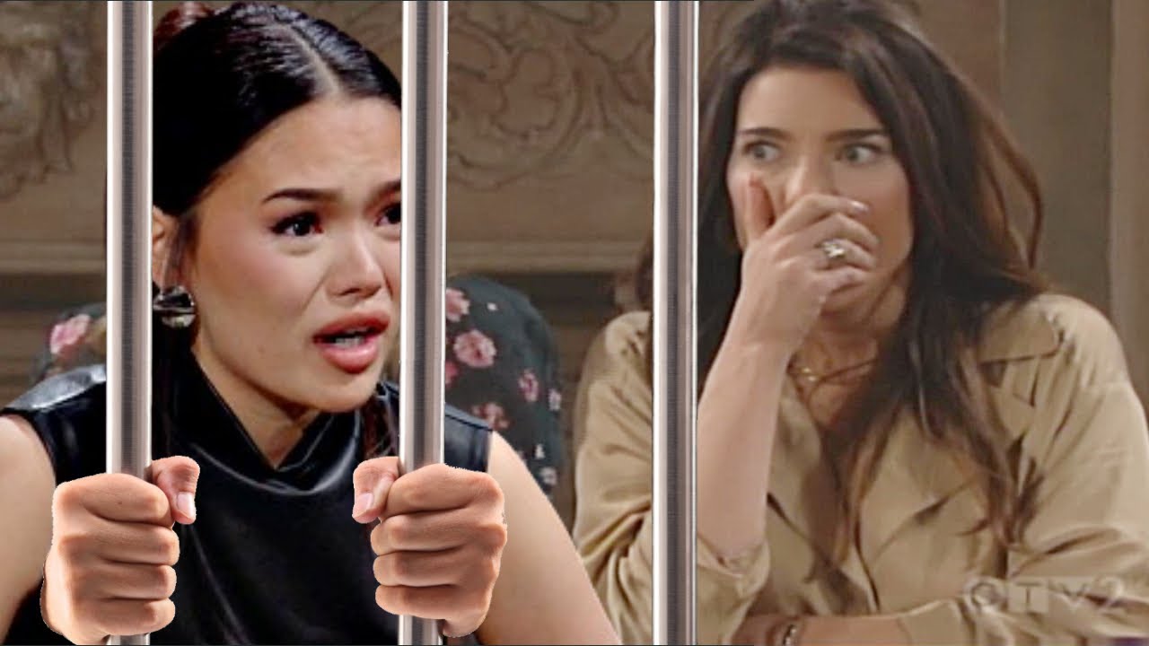 Steffy frames Luna for a crime, sending Luna to prison again CBS The Bold  and the Beautiful Spoilers - YouTube