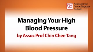 Managing Your High Blood Pressure - NHCS Public Forum Talk on 17 July 2021
