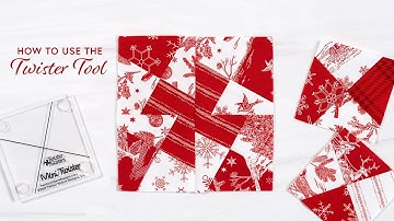 How to Use the Twister Tool by Twister Sisters | a Shabby Fabrics Tutorial