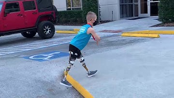 Jackson, Bilateral AK Amputee on PPS System