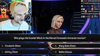 xQc Uses 100% of His Brain Power To Answer Trivia