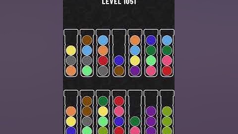 【Ball Sort Puzzle】Level.1051