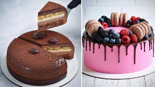 Creative Chocolate Cake Decorating Ideas Like a Pro | Most Satisfying Cake Videos