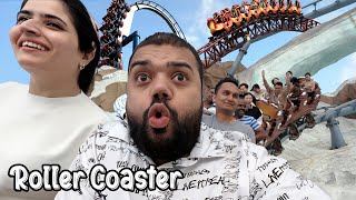 Scary Roller Coaster Par Baith Gaye  | Mountains Mein Amusement Park