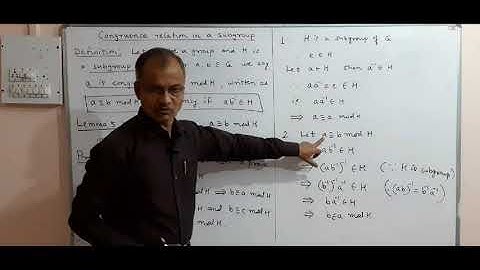 Group  Theory: Subgroups video lect.4