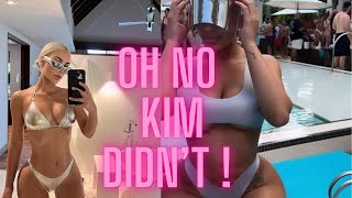Kim Kardashian Copies Kanye West Girl  Chaney Jones Again ! Kim Skims New Look Inspired By Chaney
