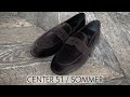 Video: Moccasin shoe Center 51 Sommer brown velvet