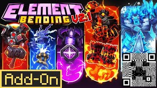 Element Bending | Free Download | Minecraft Bedrock Addon