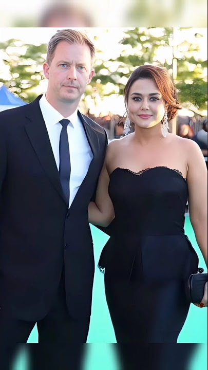 Priti Zinta with her husband Gene Goodenough #pritizinta #shorts #ytshorts