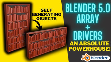 SO Powerful!  The Blender 5 Array Modifier Combined With Drivers